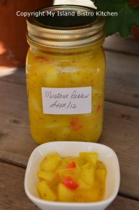 Homemade Mustard Pickles