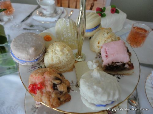 Selection of Sweets at Mother's Day Tea