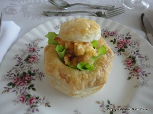 Lobster Salad in Puff Pastry