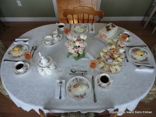 Mother's Day Tea Table