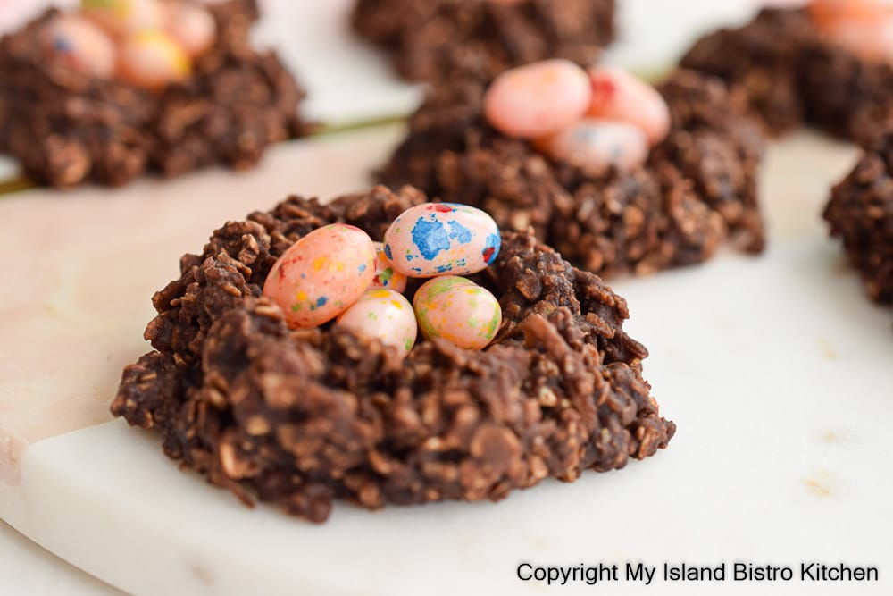 Haystack Cookies filled with Jelly Beans