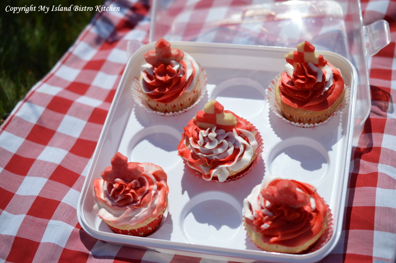 Canada Day Celebration Cupcakes