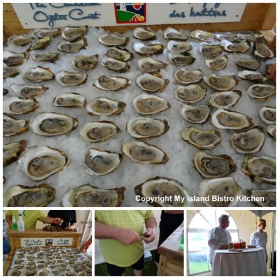World-famous PEI Oysters