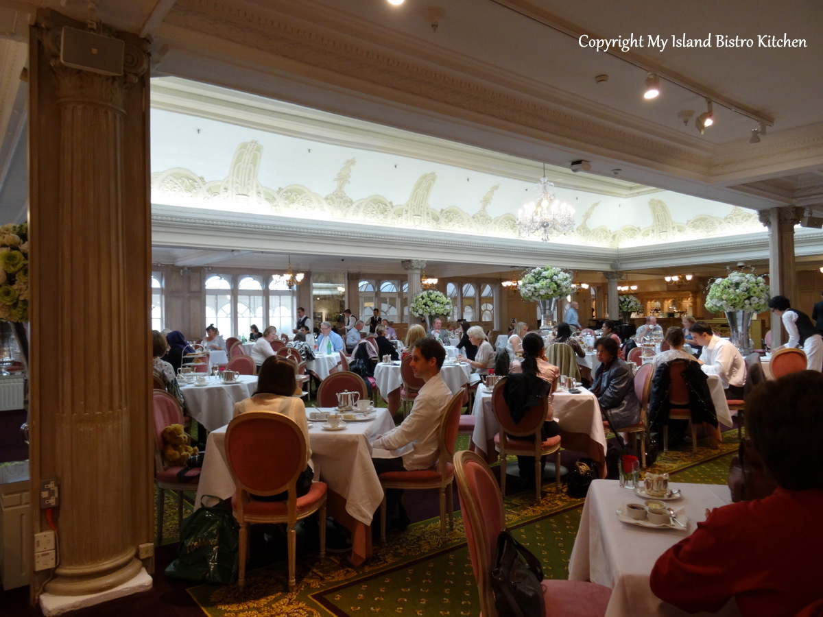 Afternoon Tea at the Georgian Restaurant at Harrods