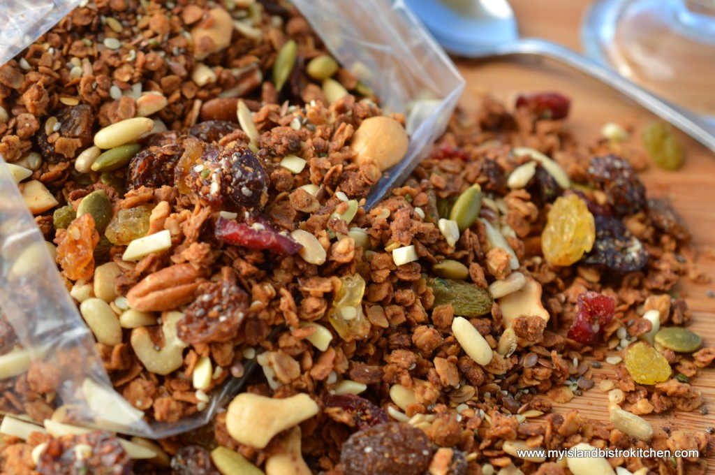 Nutty Seedy Granola from Chef Michael Smith's "Family Meals" Cookbook