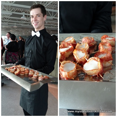 Hors d'oeuvres at reception