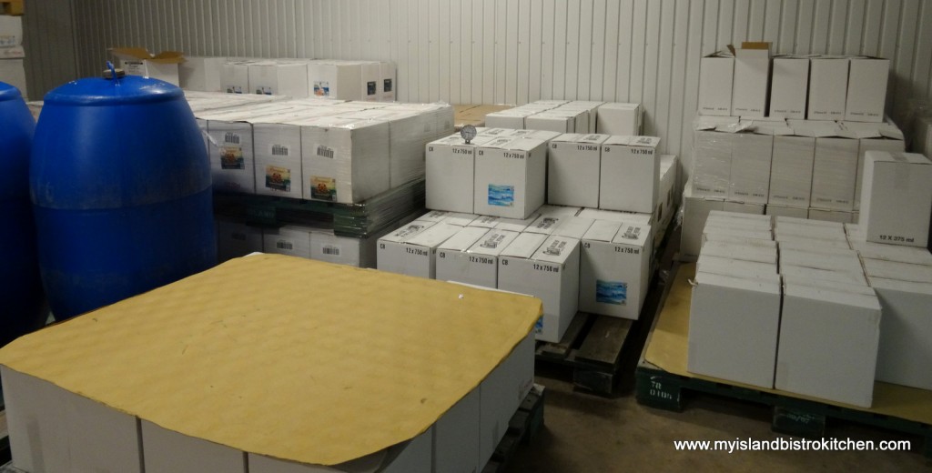 Boxes of Wine Ready for Shipment