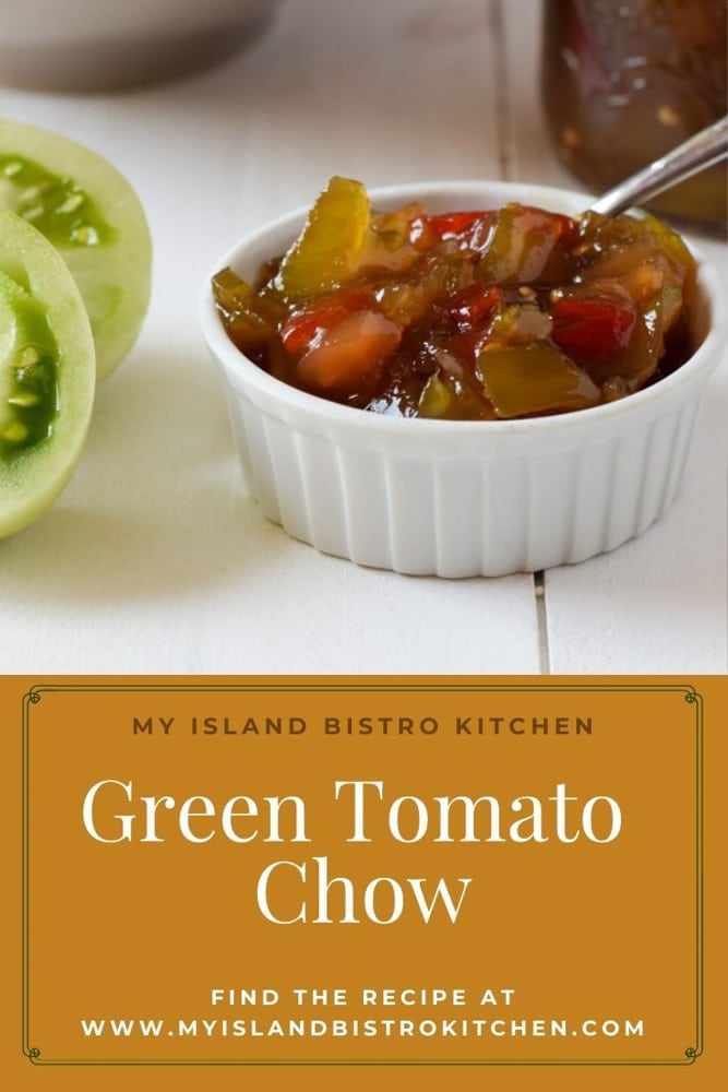 Homemade Green Tomato Chow