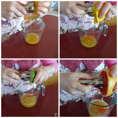 Squeezing Citrus Juices