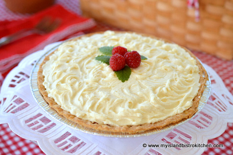 Raspberry Cream Cheese Pie