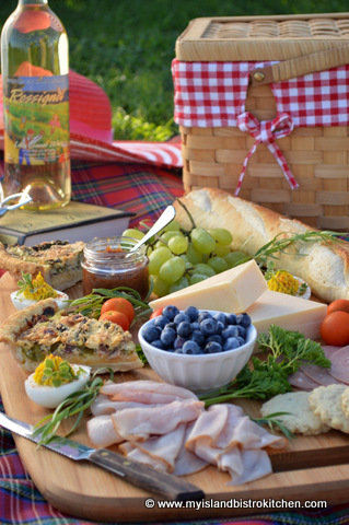 Summer Picnic Charcuterie Board - Fueling a Southern Soul