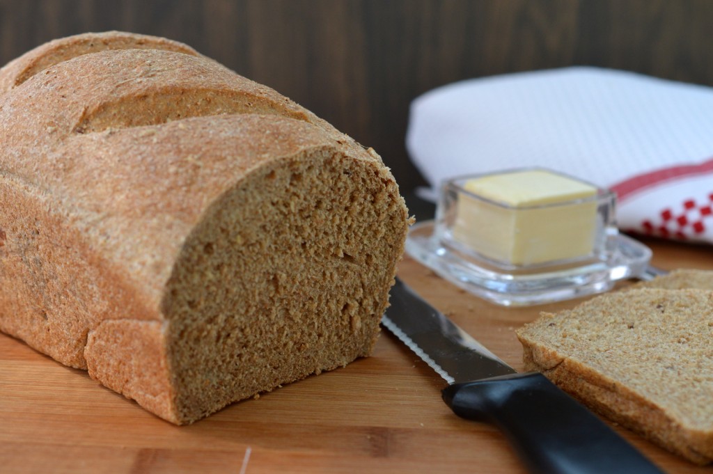 Bread made with Grain Grown on Barnyard Organics Farm