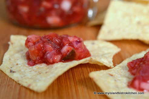 Chunky Cranberry Salsa
