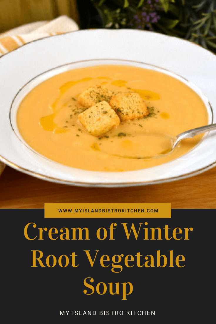 Cream of Winter Root Vegetable Soup