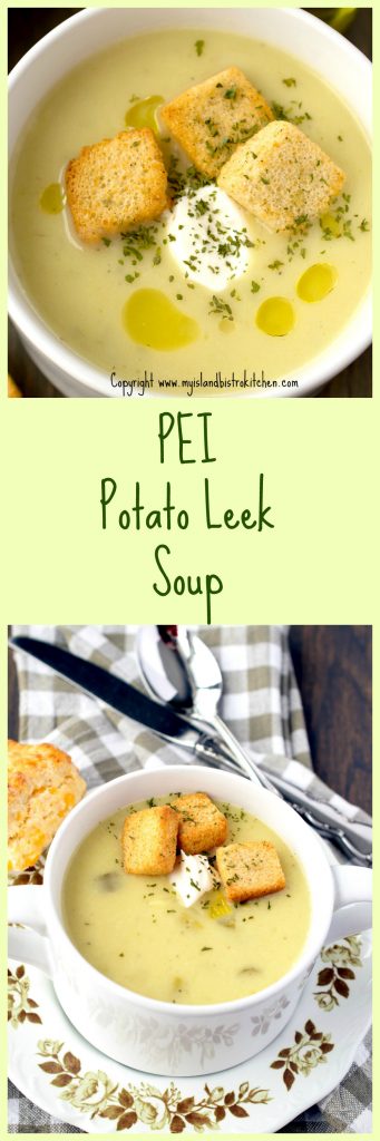 PEI Potato Leek Soup