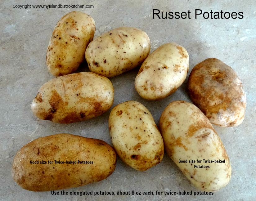 Russet Potatoes for Twice-Baked Potatoes