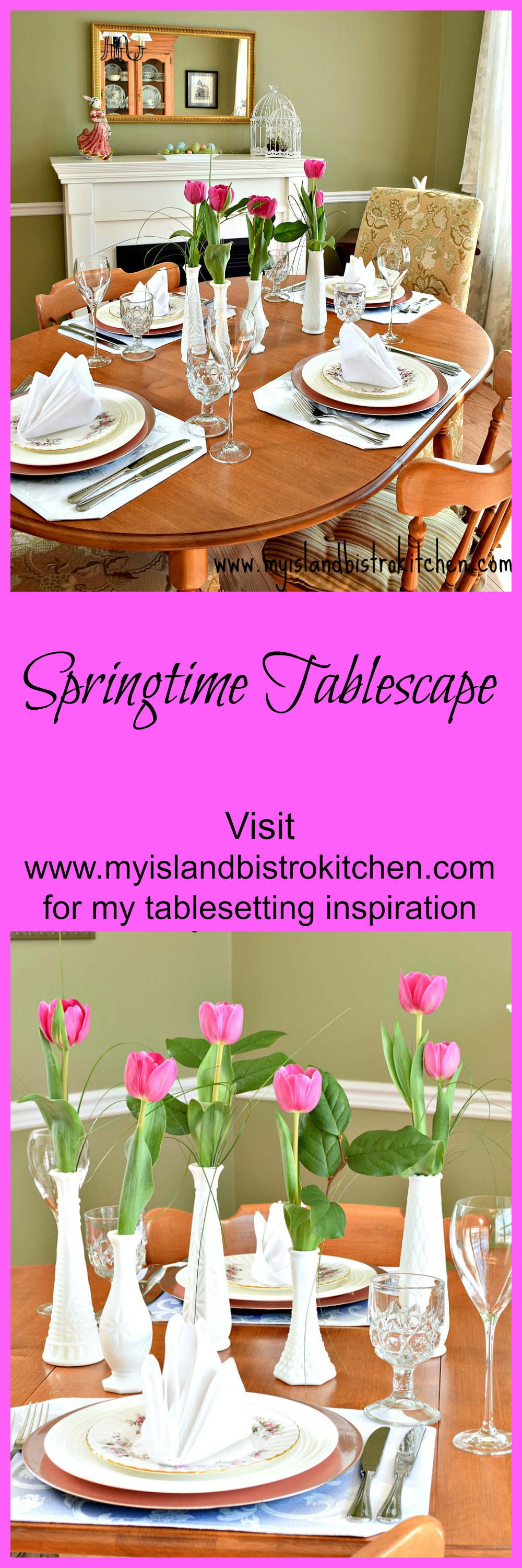 Springtime Tablescape