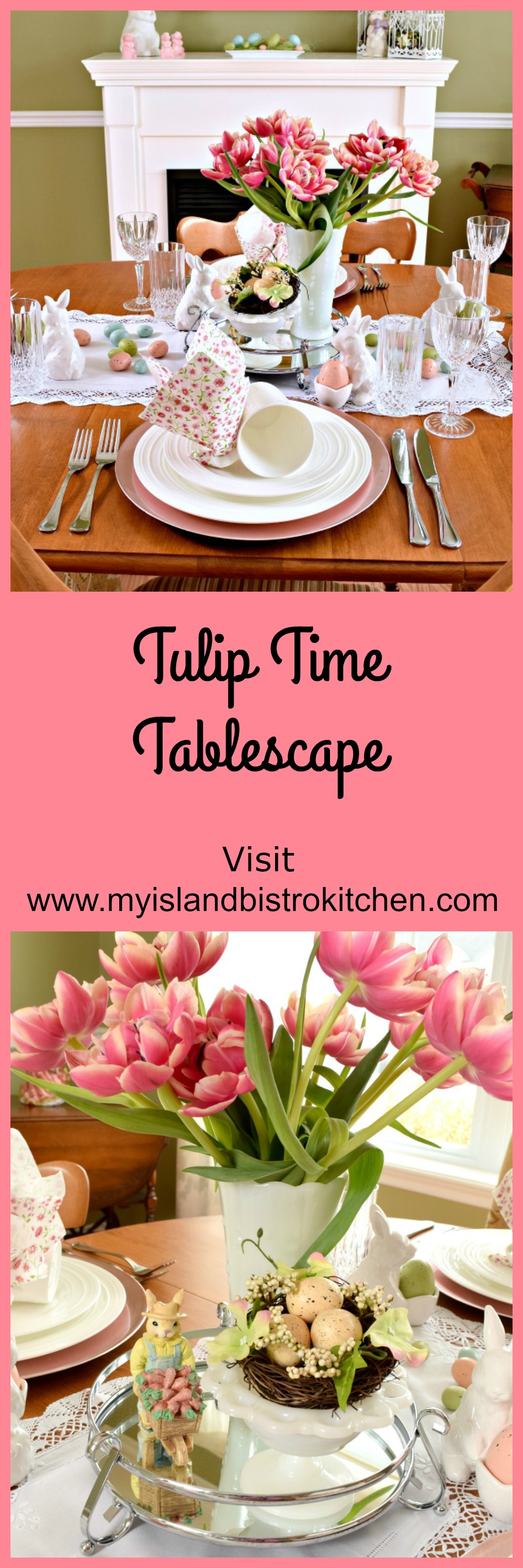 Tulip Time Tablescape