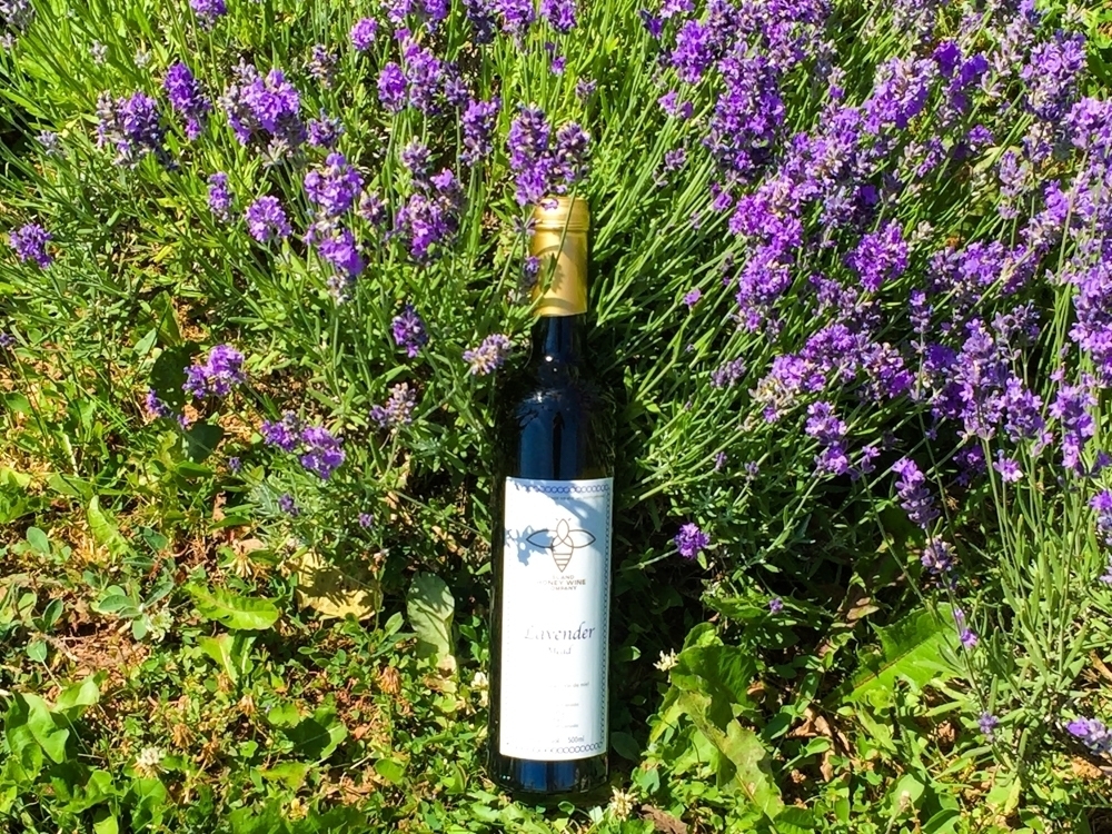 Lavender Honey Mead (Photo Submitted by Island Honey Wine Company)