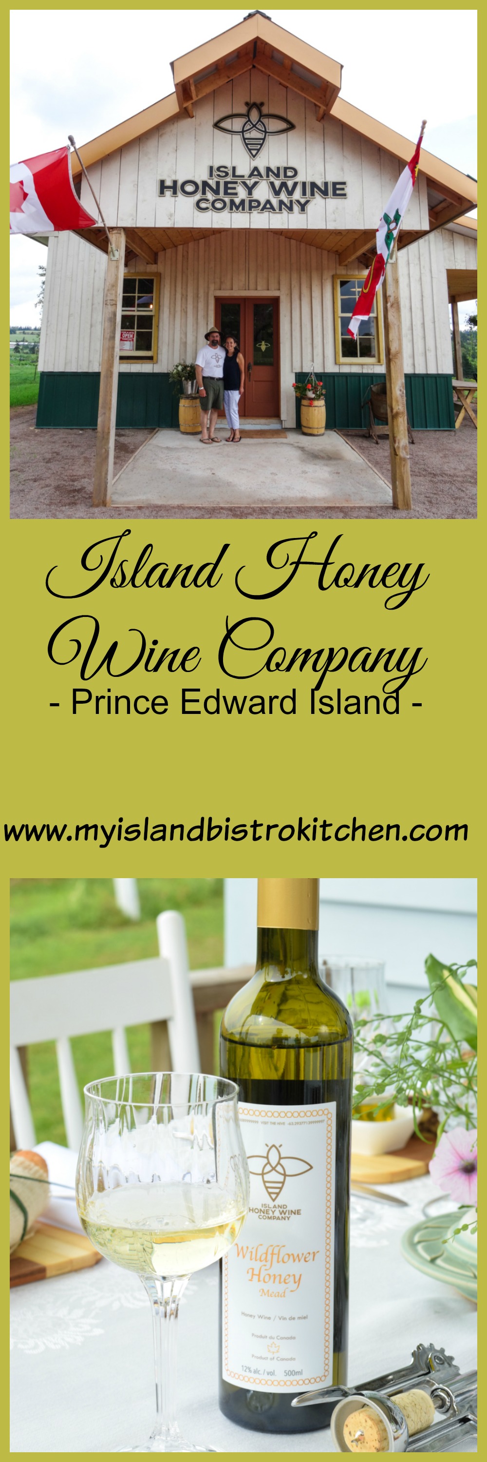 Island Honey Wine Company, Wheatley River, PEI, is PEI's first meadery dedicated to making mead with fermented honey and flowers and fruits from its own farm