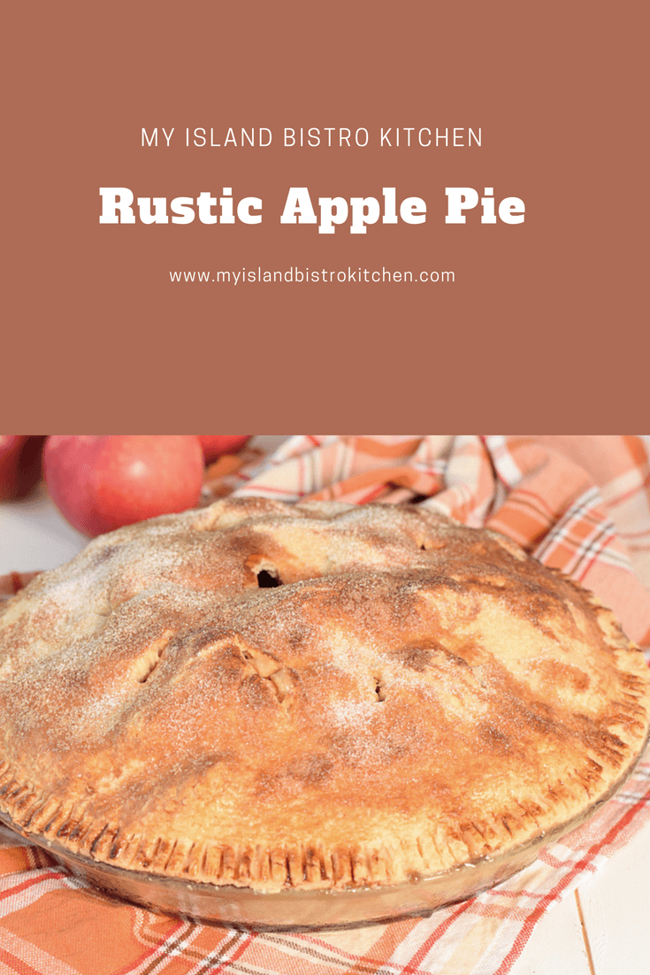 Classic apple pie made with a combination of sweet and tart apples and a perfect blend of spices