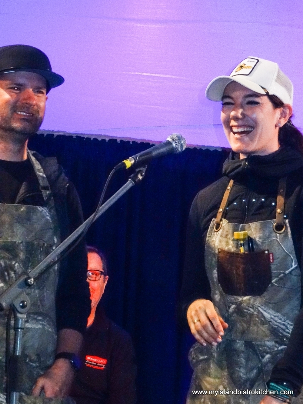 Guest Chefs John Jackson and Connie DeSousa from Charcut Roast House in Calgary, AB, at "Taste of North Rustico" PEI 2017