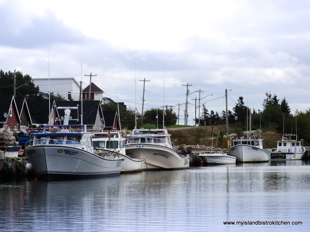 Fishing Boats at North Rustico Harbour, PEI