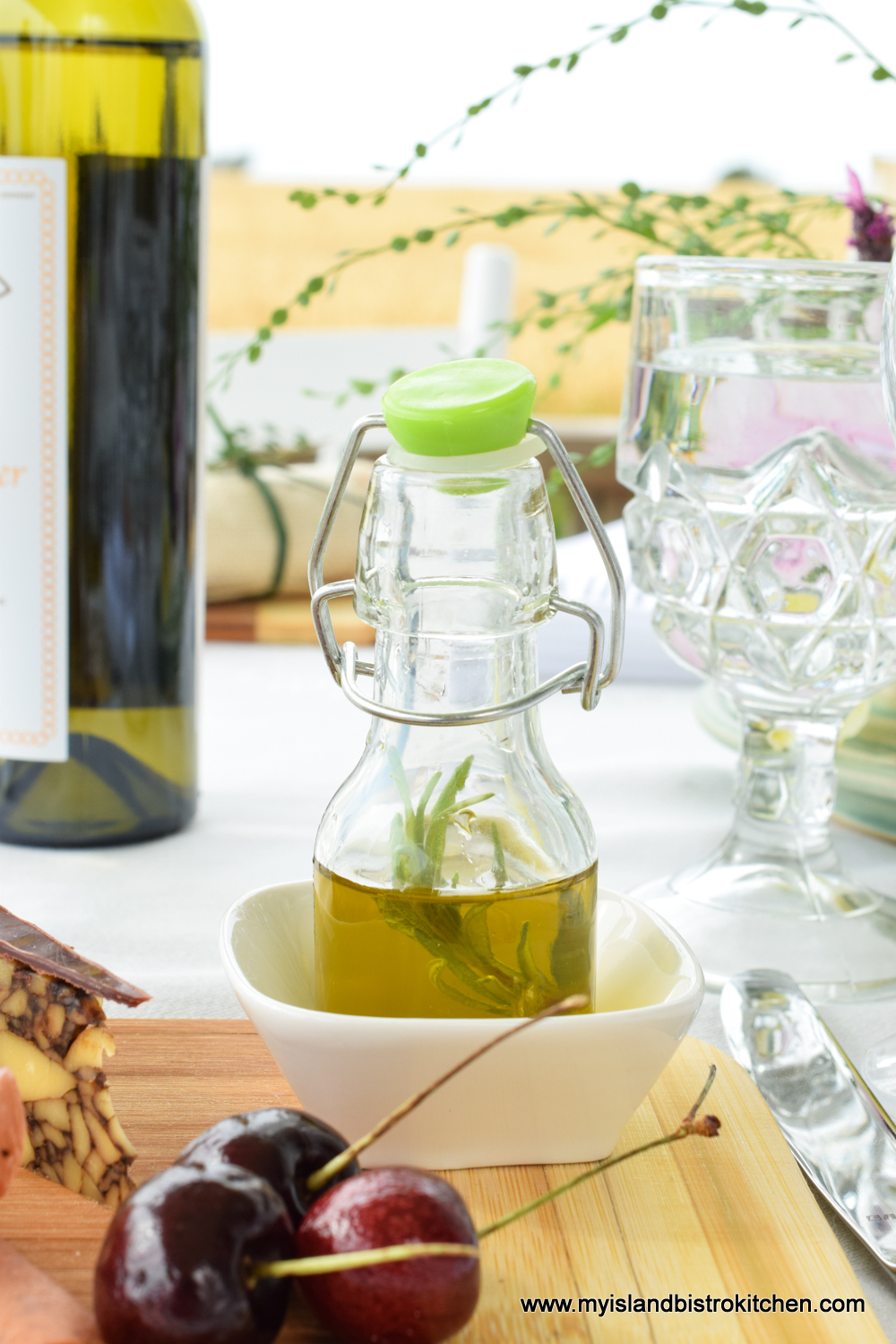 Herb-infused Olive Oil