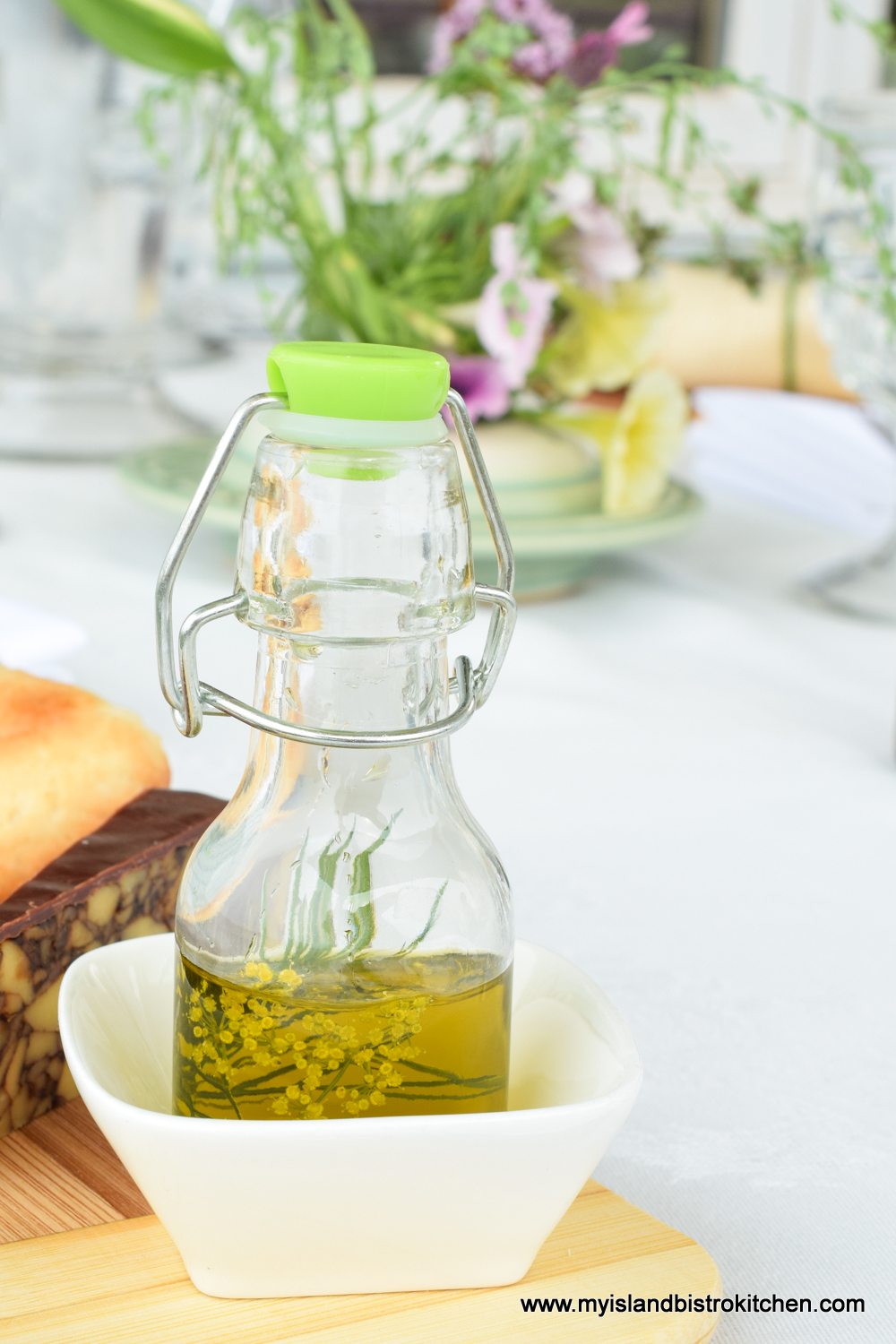 Dill-infused Olive Oil