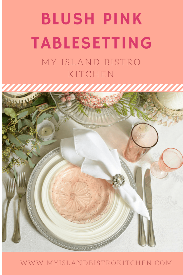Blush Pink Tablesetting