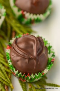 Chocolate Peanut Butter Balls - My Island Bistro Kitchen