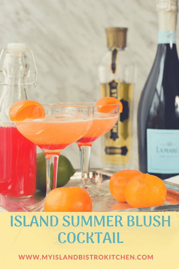 Island Summer Blush Cocktail