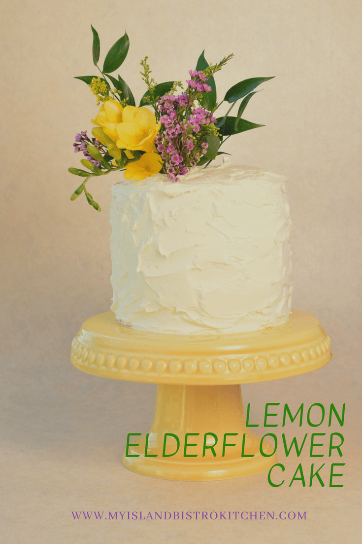 Lemon Elderflower Cake