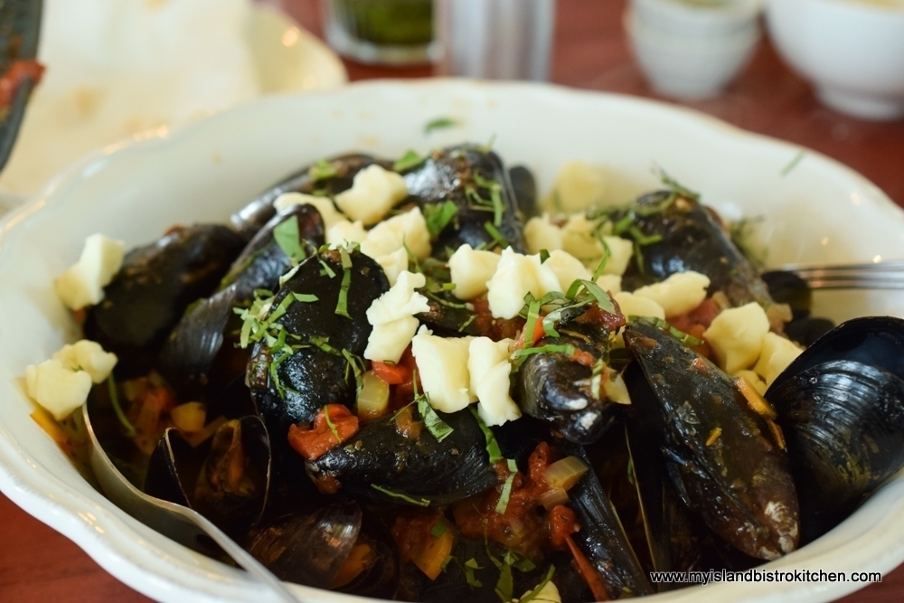 PEI Mussels with Butter at The Table Culinary Studio in New London, PEI