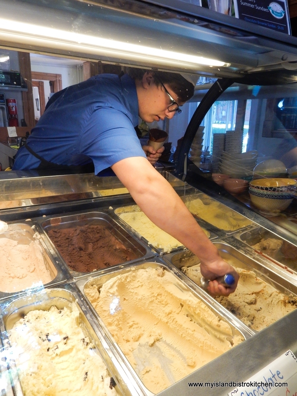 Holman's Ice Cream Parlour, Summerside, PEI