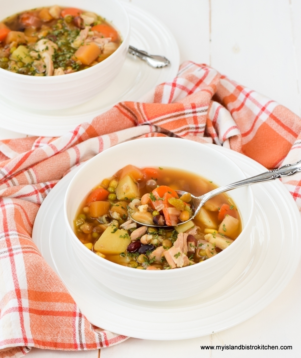 Homemade Turkey Vegetable Soup