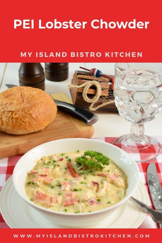 PEI Lobster Chowder Recipe My Island Bistro Kitchen