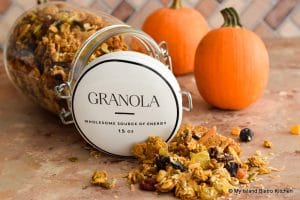 Pumpkin Spice Granola - My Island Bistro Kitchen