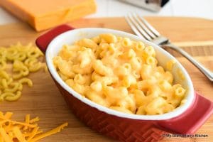 Gluten Free and Lactose Free Macaroni and Cheese - My Island Bistro Kitchen