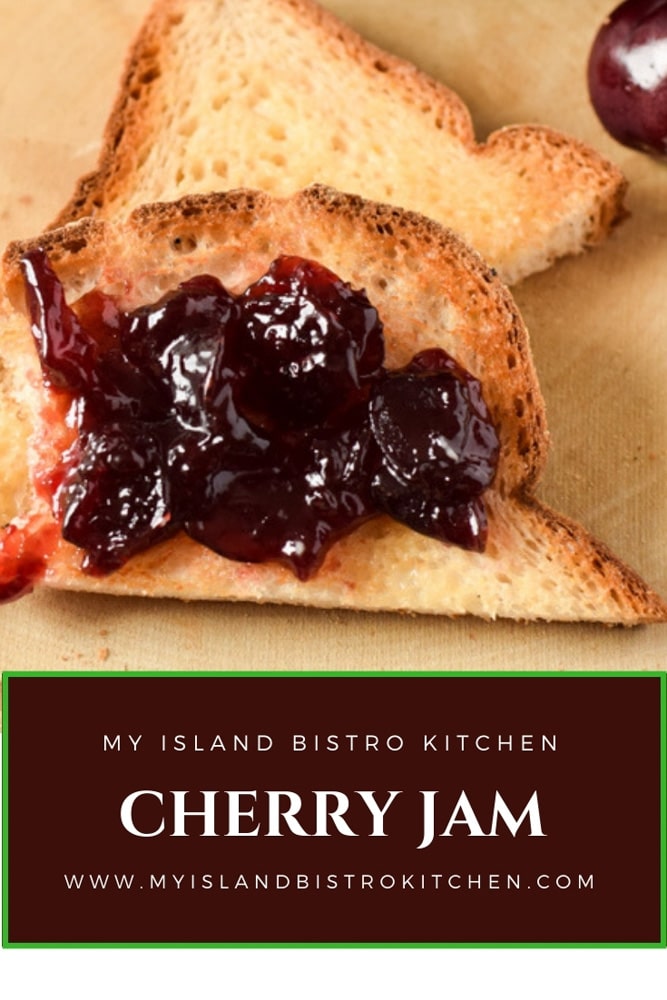 Cherry Jam on Toast