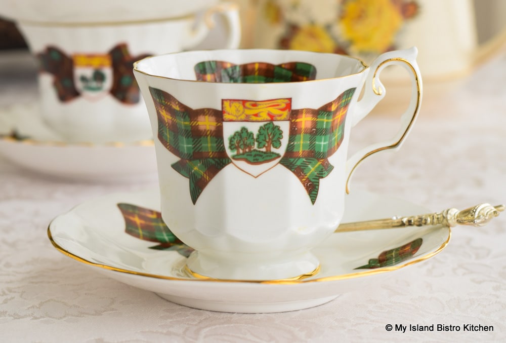 Elizabethan Commemorative PEI Cup and Saucer