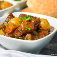 Homemade Stew with beef and vegetables