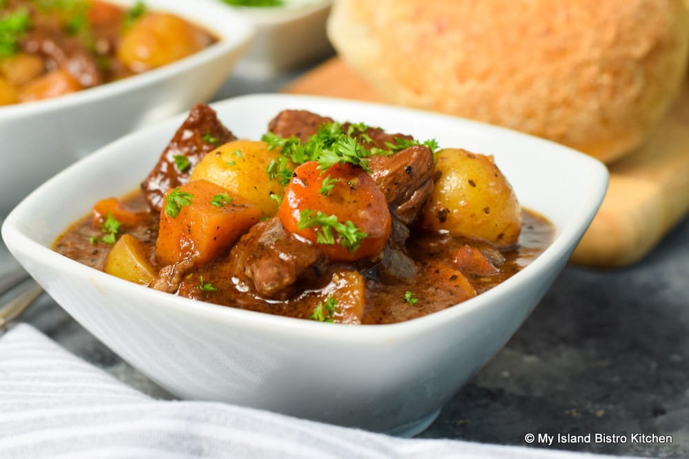 Homemade Stew with beef and vegetables
