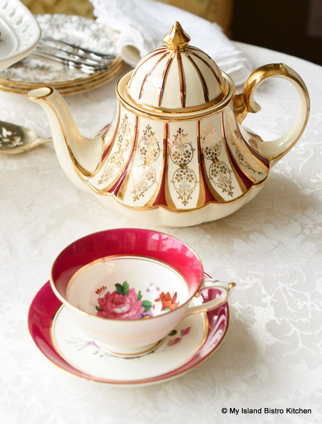 Sadler Teapot and Paragon Teacup