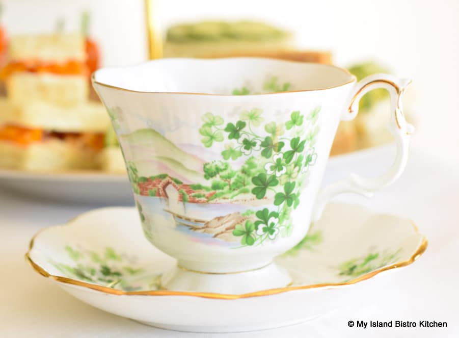 Emerald Isle Cup and Saucer