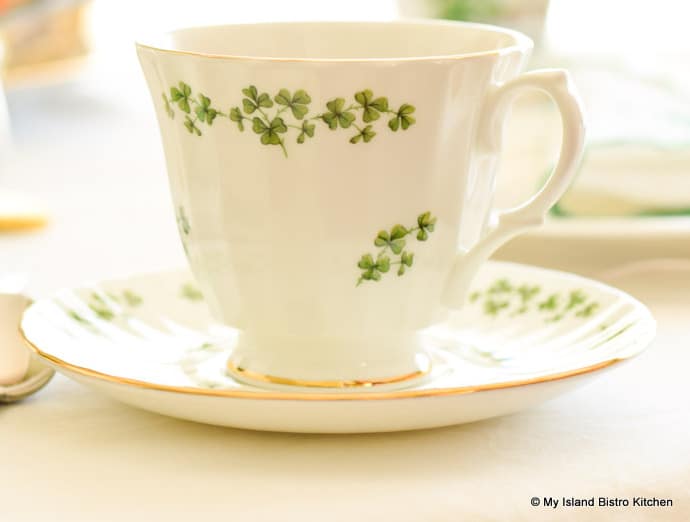 Shamrock Cup and Saucer
