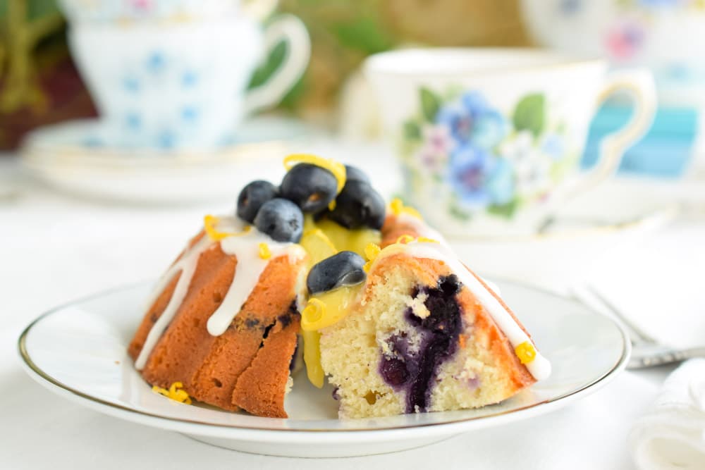 Mini Blueberry Cake