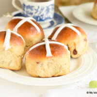 Plate of Easter Buns