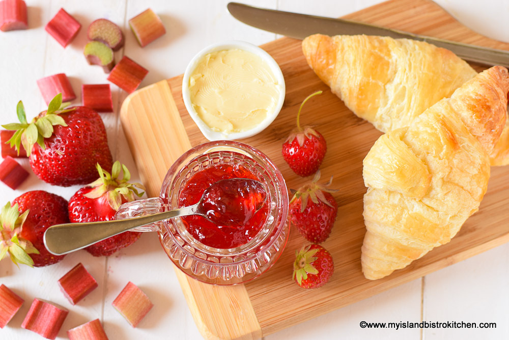 Homemade Jelly with Croissants