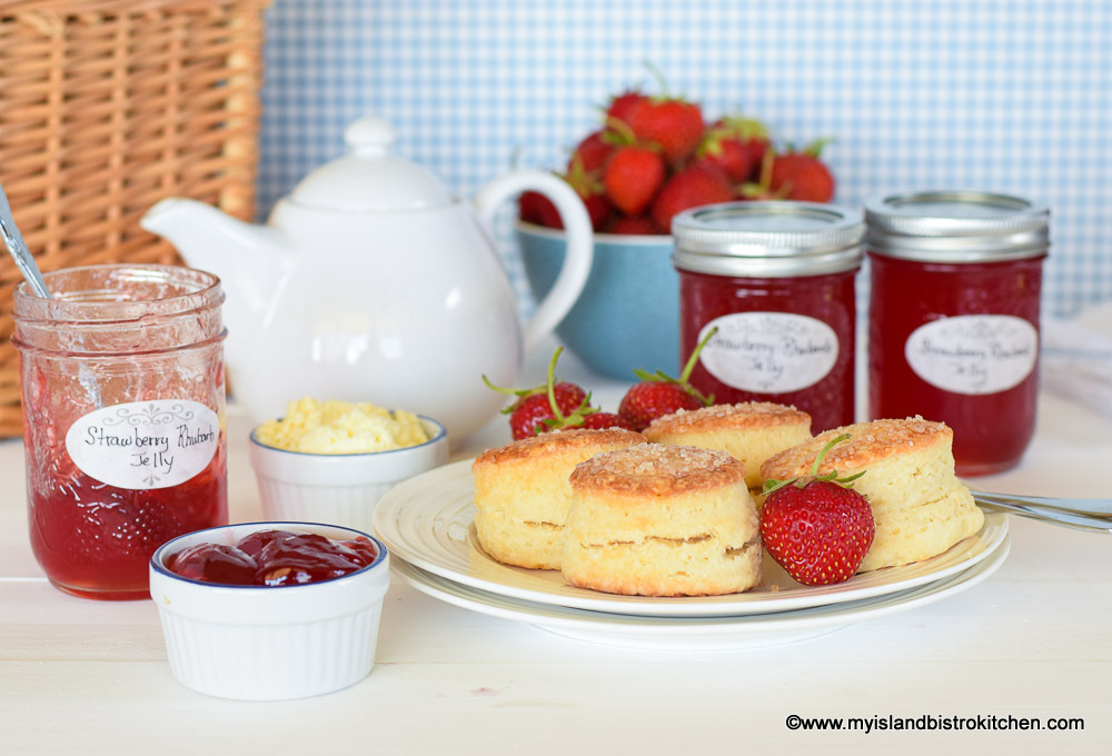 Tea, Scones, and Jelly for Teatime